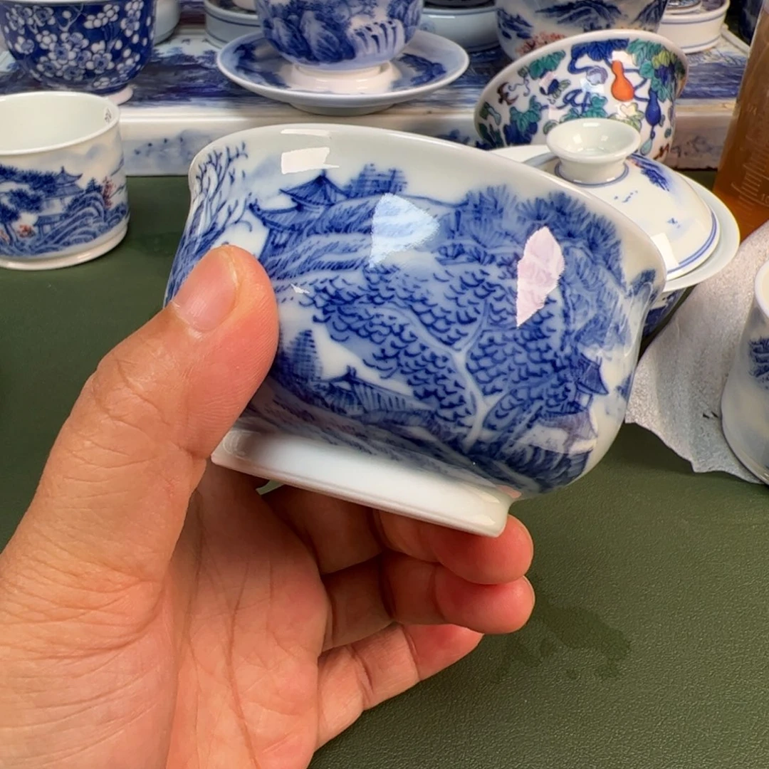 景德镇纯手绘茶具园园205