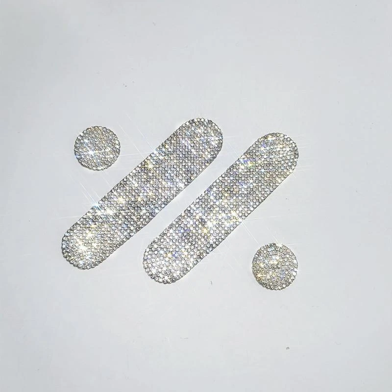 适用智己Ls6/L7LS7/L6车标钻石装饰贴镶钻汽车创意闪亮改装车贴