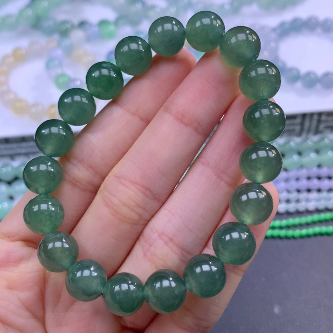 翡翠未镶嵌手链翡翠