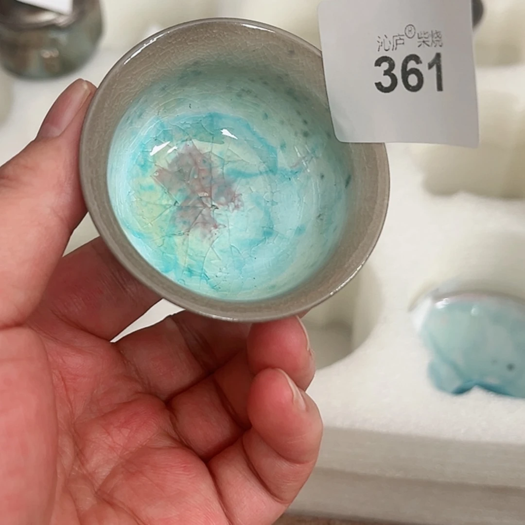 【闪购商品】沁庐柴窑古法柴烧全手工茶具
