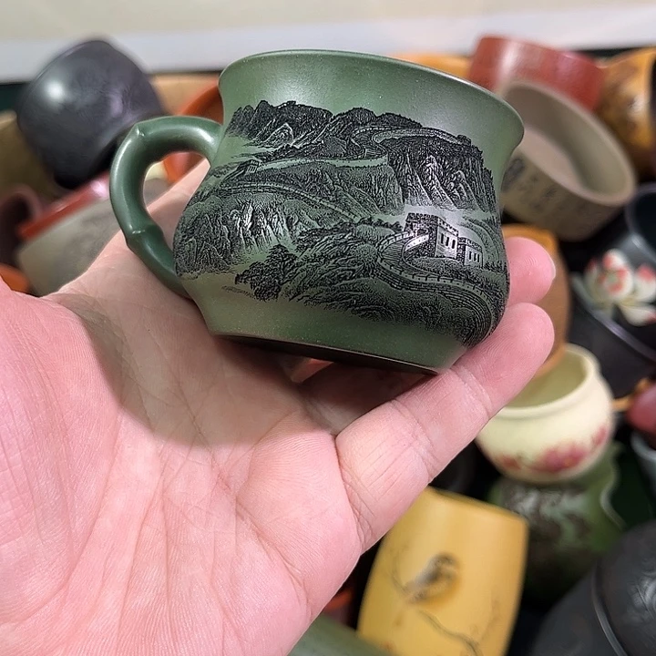 茶杯紫砂全手工紫砂主人杯