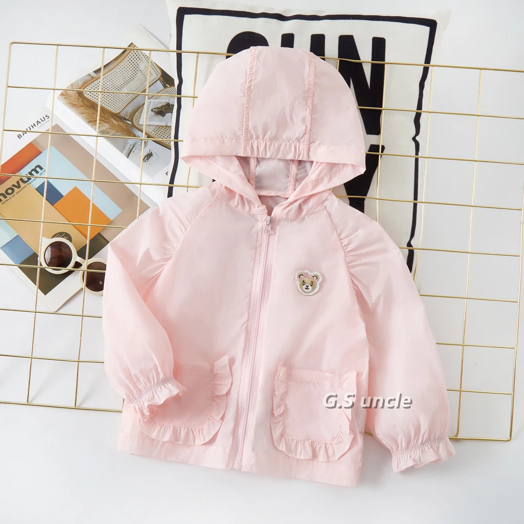 【月桂璎珞】Z052女宝夏季防晒服上衣洋气时尚百搭