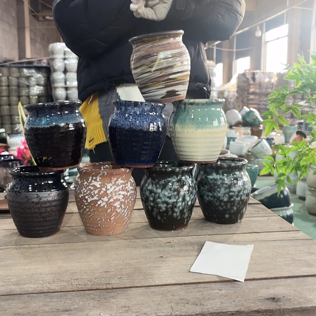 正品八个高12/10红陶