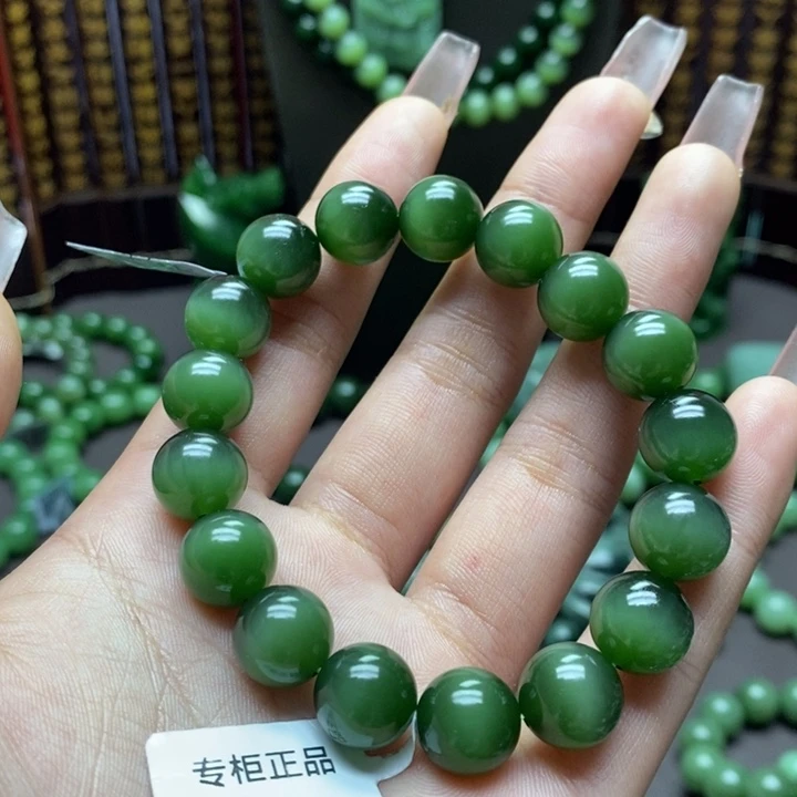 和田玉手串未镶嵌