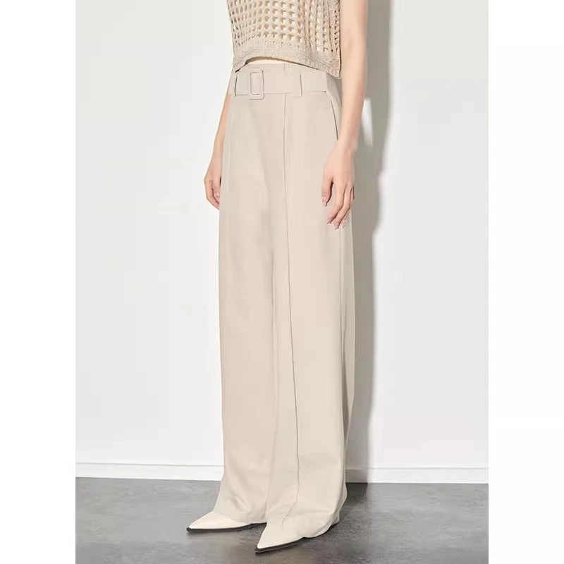 美洋MEIYANG【特卖捡漏】诺丁山西裤 气质高腰直筒通勤西装裤