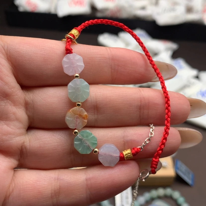 【闪购商品】翡翠手链银S925镶嵌一