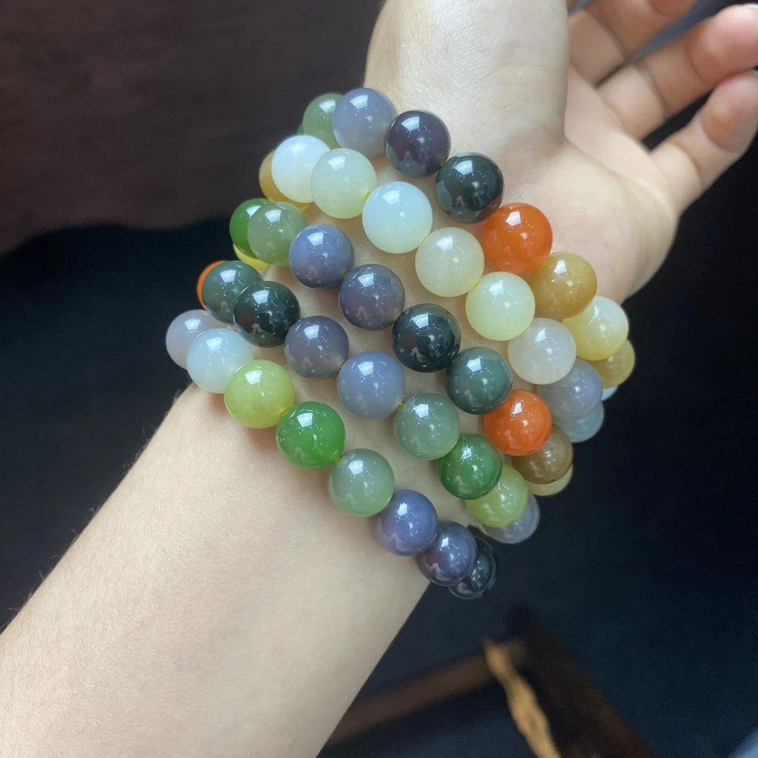 和田玉多宝手串 卡10mm多样性发货拍一发一