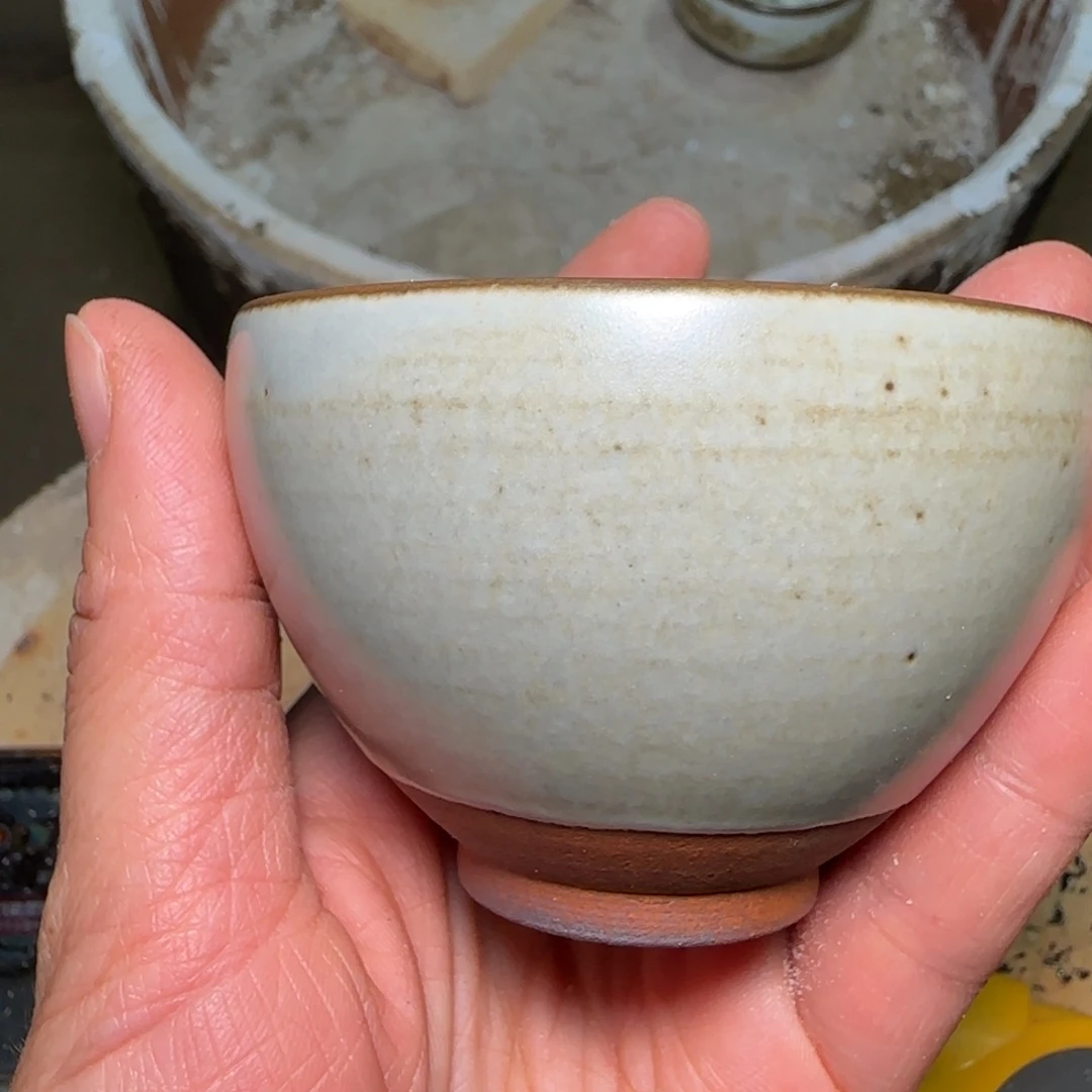 柴烧建盏茶盏茶杯661