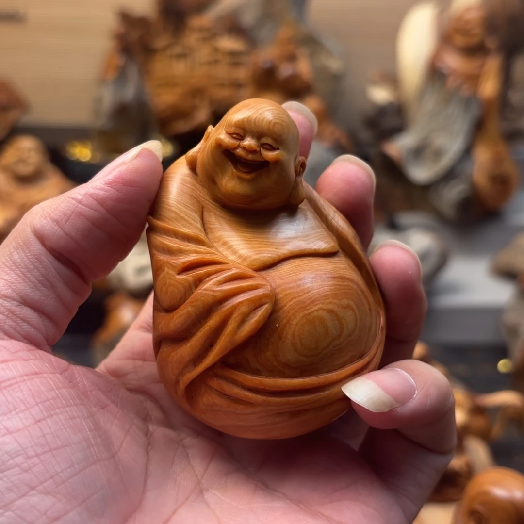 时***叔柏木太行崖柏手工雕刻