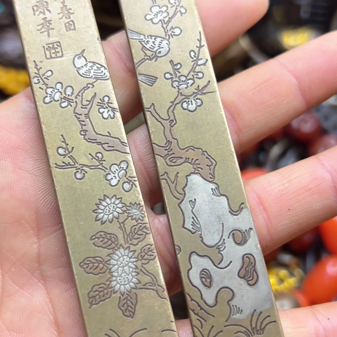 铜摆件欢迎欢迎你