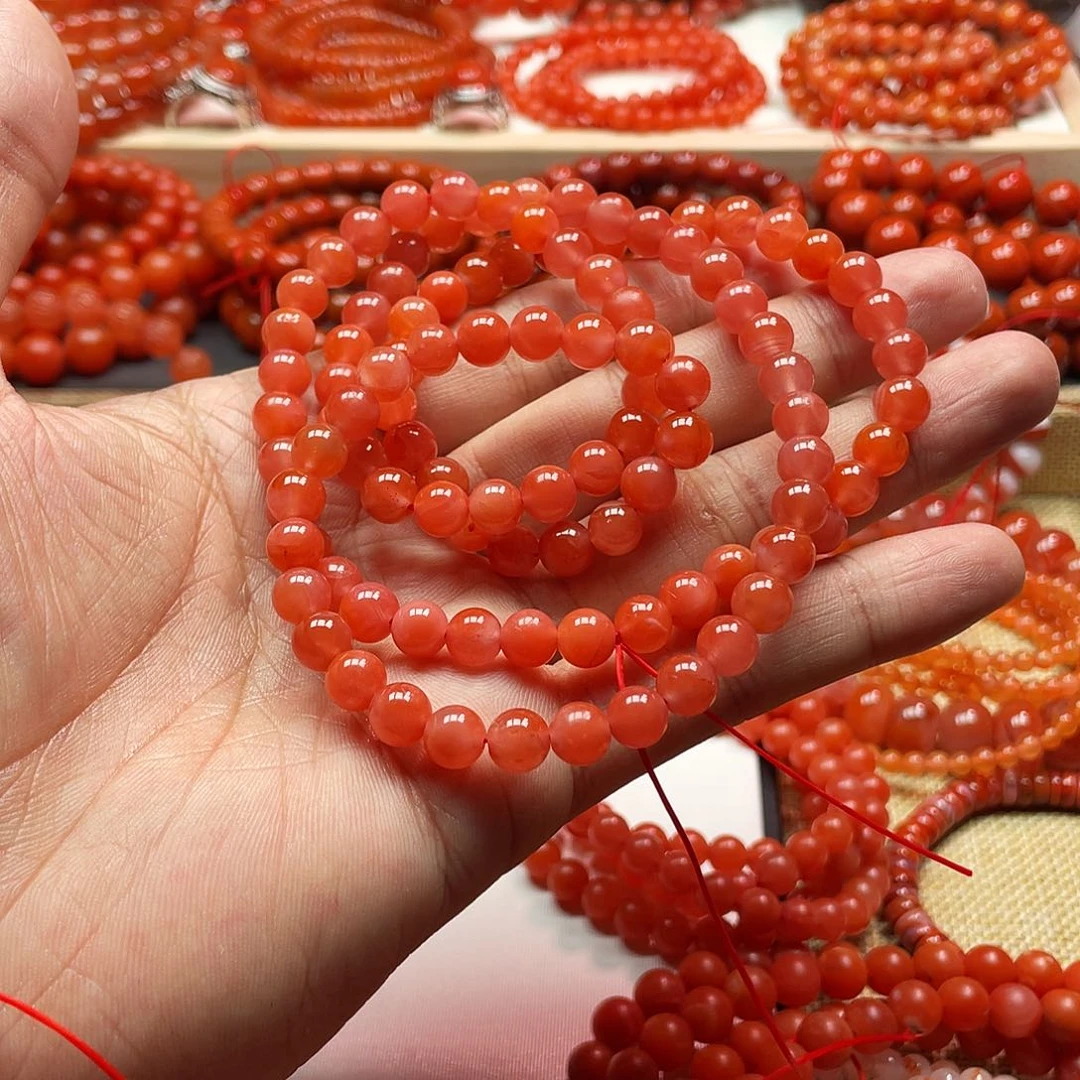 手链未镶嵌南红玛瑙