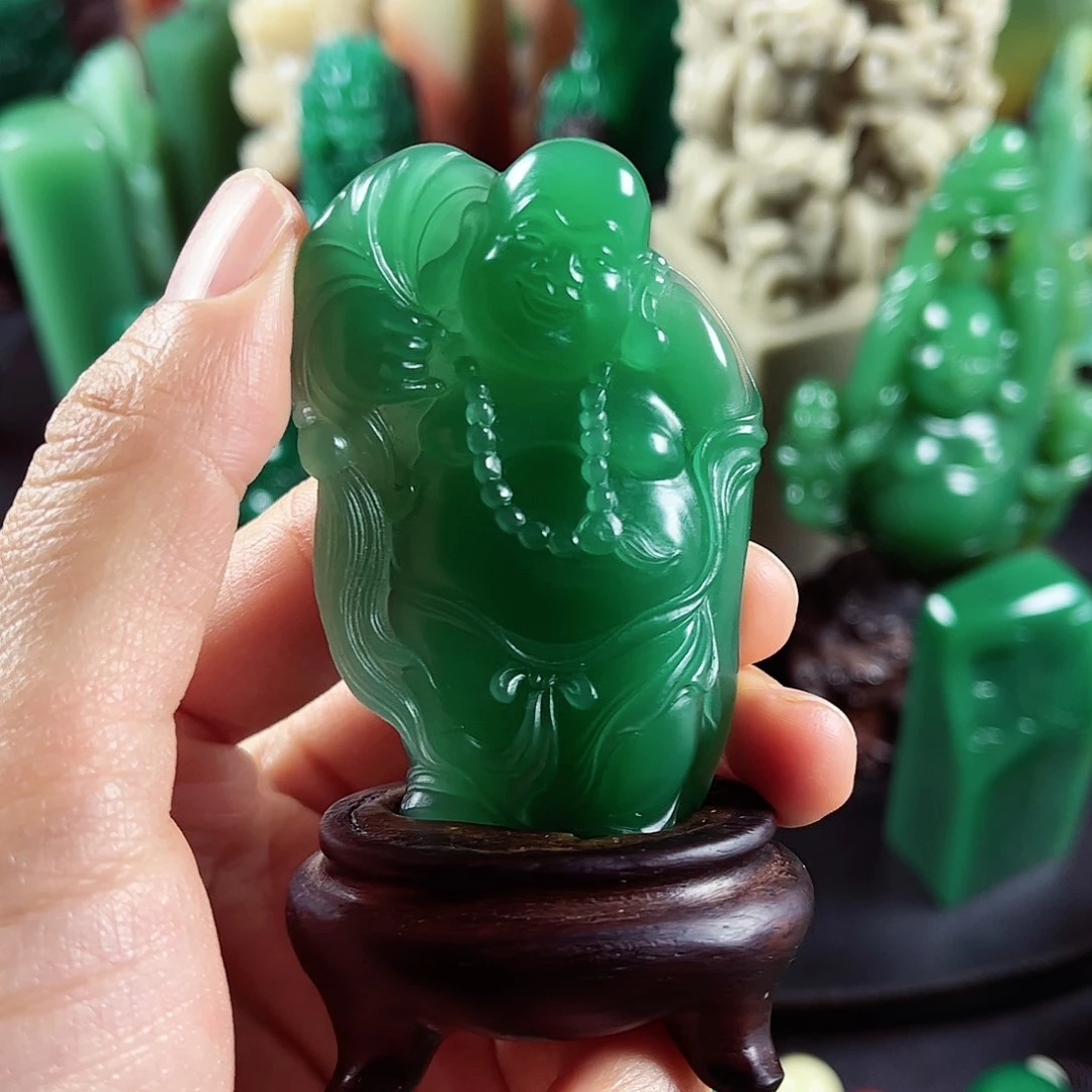 四川石雅安绿名贵石材