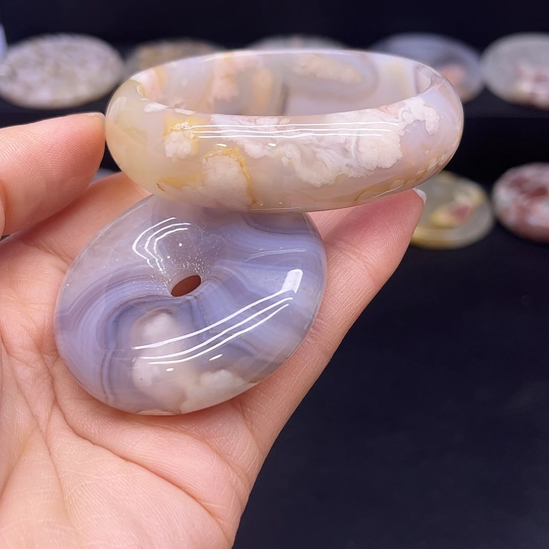 玛瑙/玉髓未镶嵌手镯57