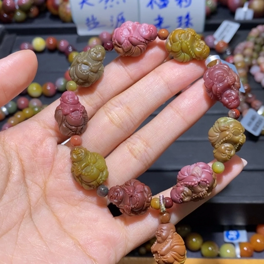 【闪购商品】未镶嵌手链玛瑙/玉髓盐源玛瑙。佛公