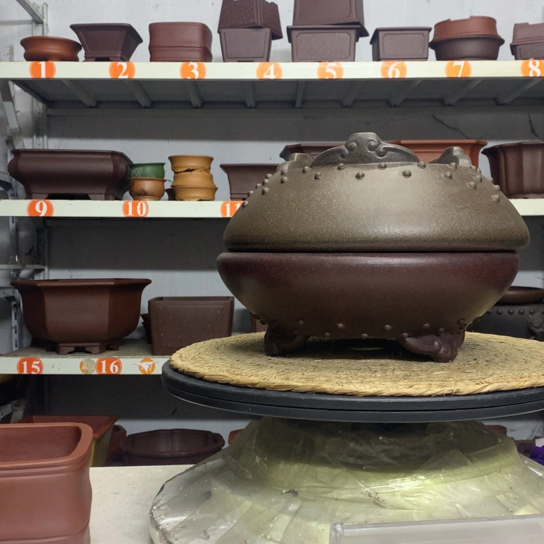 紫砂花盆宜兴紫砂花盆包邮