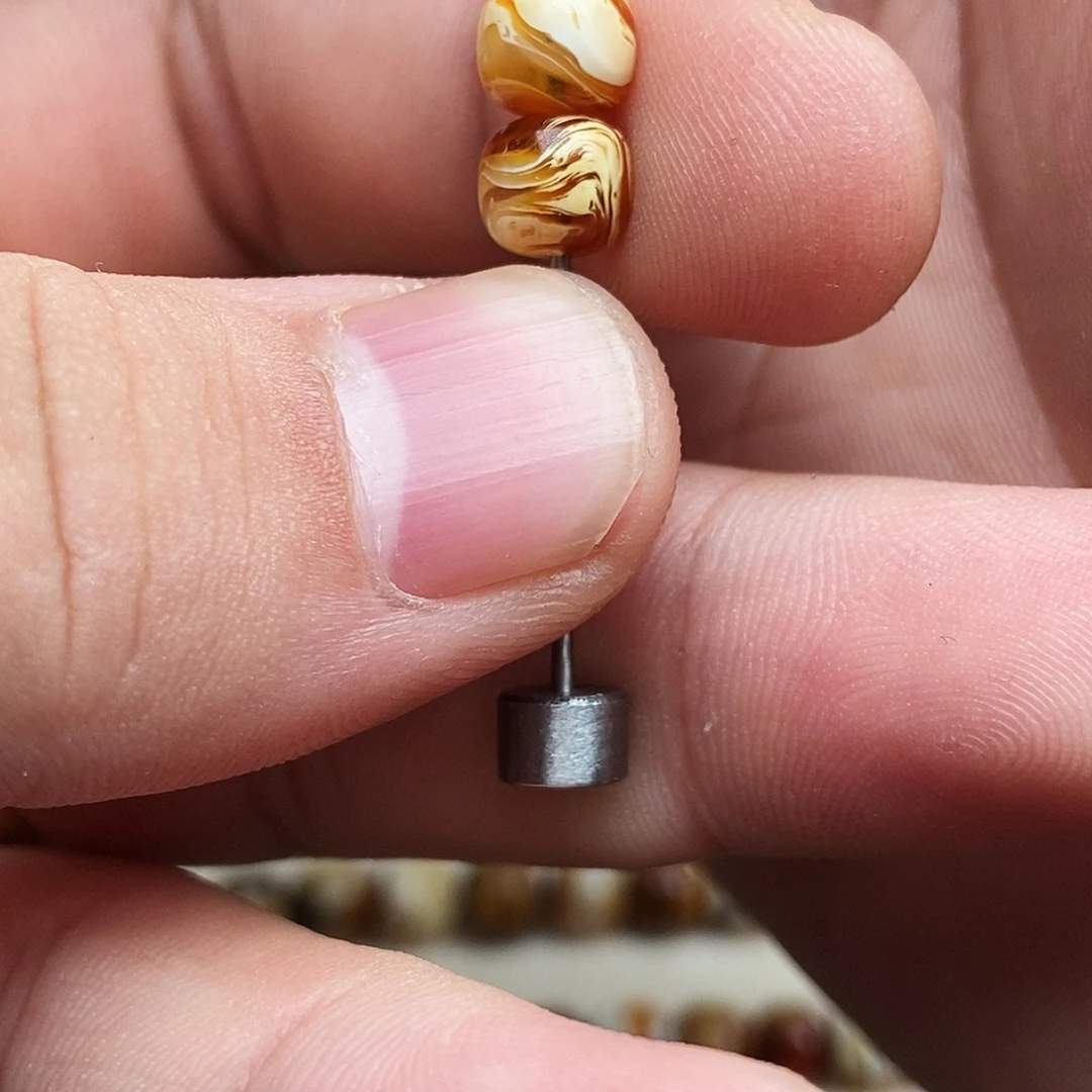 —***琥珀未镶嵌珠宝奇石7.0mm
