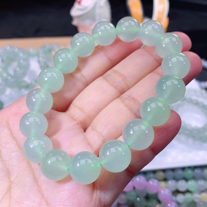 翡翠手链未镶嵌翡翠卡11.7