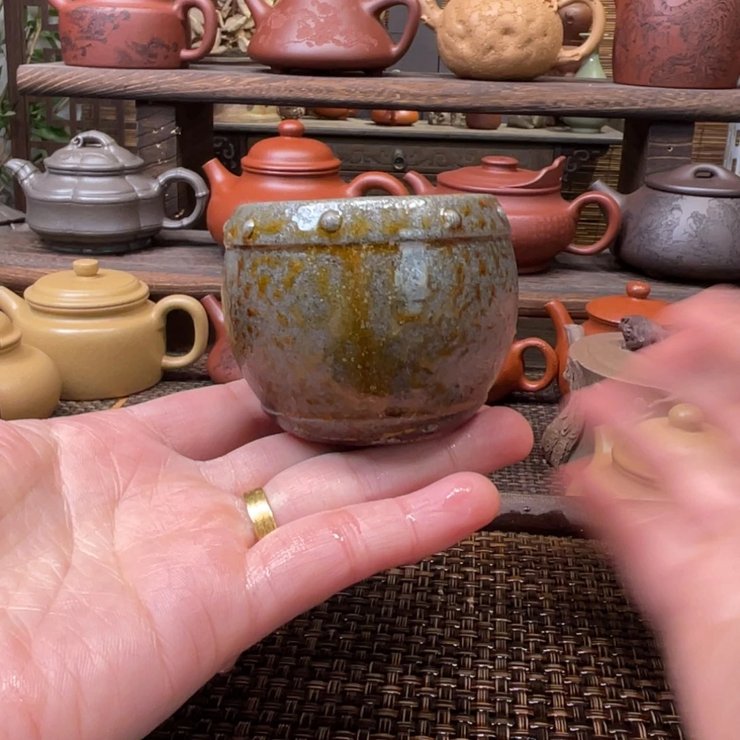 紫砂茶壶宜兴原矿紫砂手工制80