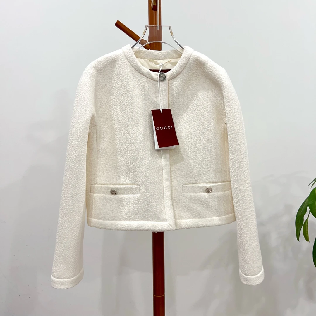 全新未使用 GUCCI/古驰 安洁利严选外套尺码36成色看直播GSL2861