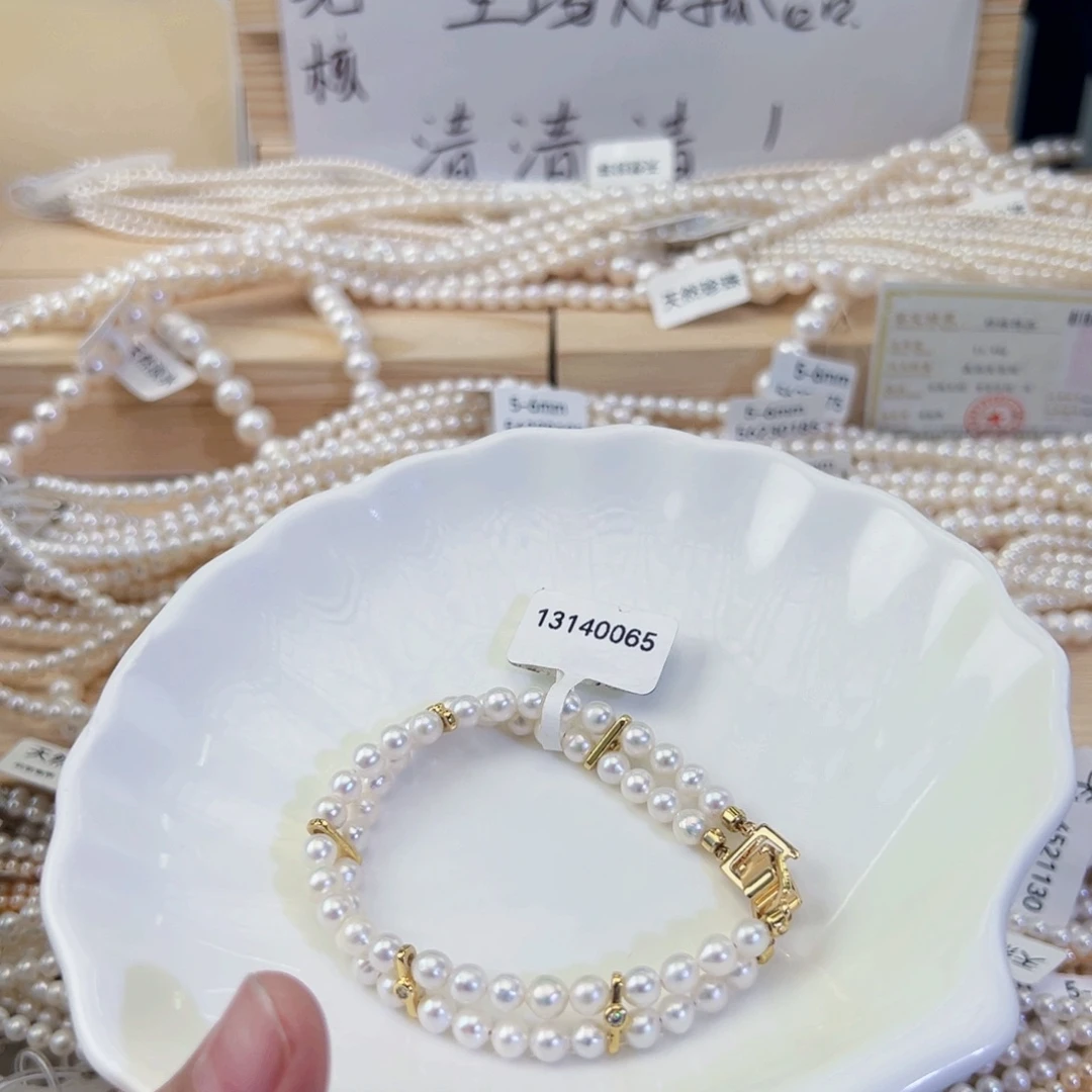 未镶嵌手绳淡水珍珠