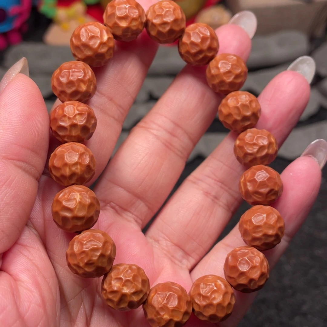 橄榄核手串/手链无形珠