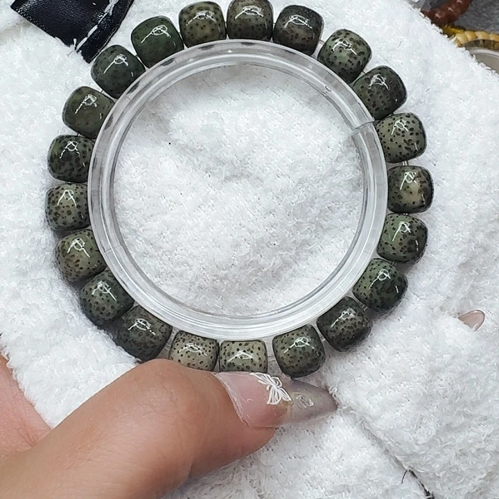星月菩提手串405传说变态绿星月菩提11桶单圈
