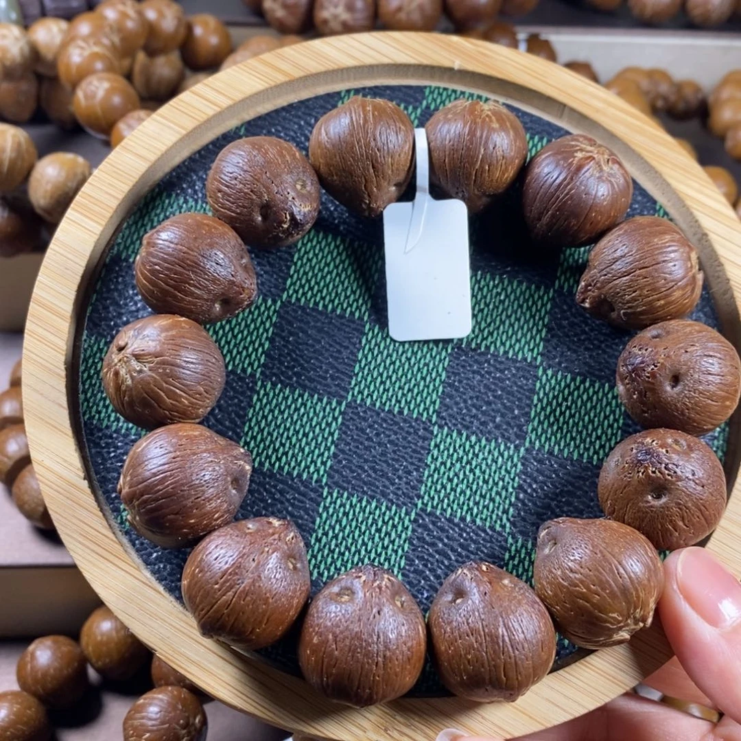 紫金鼠手串20原皮