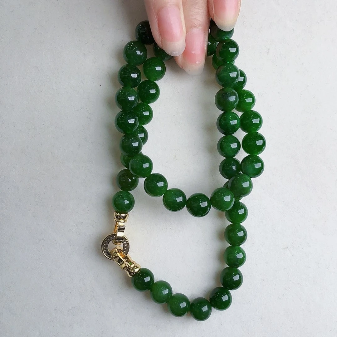 和田玉（碧玉）未镶嵌颈饰