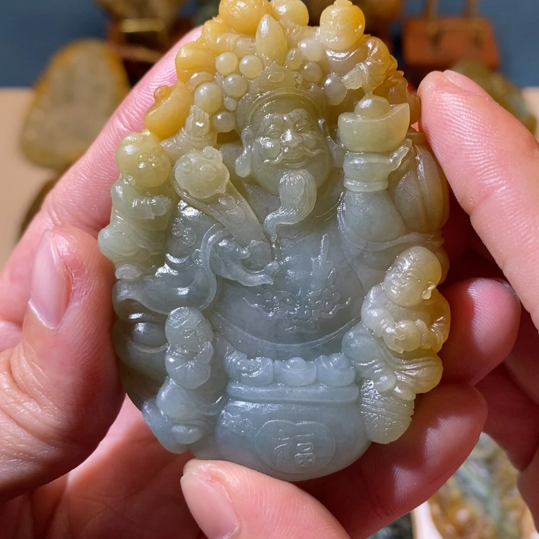 未镶嵌定制翡翠感**生天然翡翠