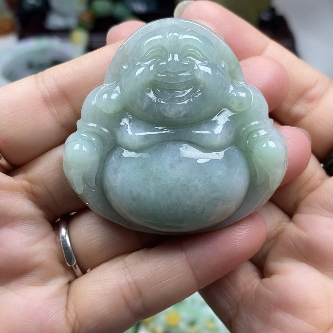 颈饰未镶嵌翡翠牌子