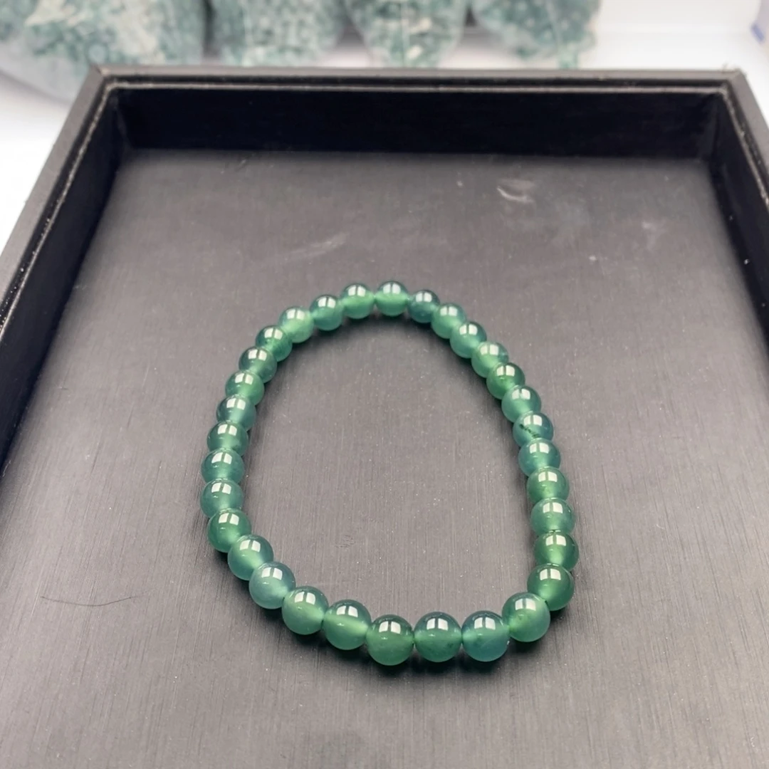 翡翠未镶嵌手链翡翠成品手串