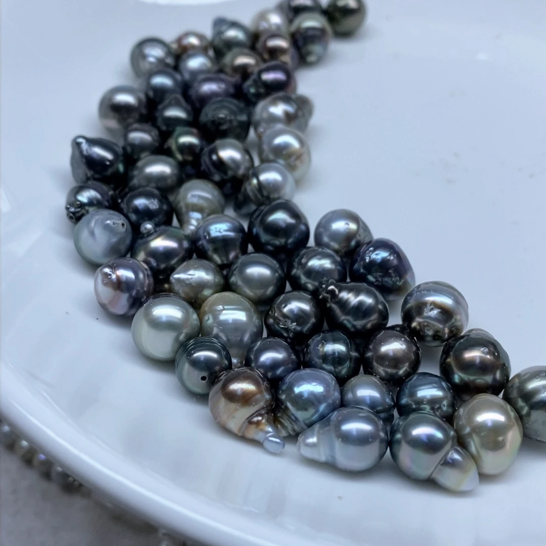 海水珍珠颈饰未镶嵌发5个