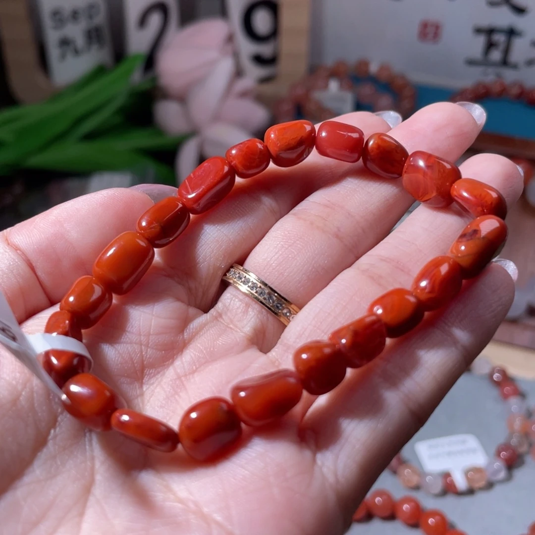 南红玛瑙未镶嵌挂件50467