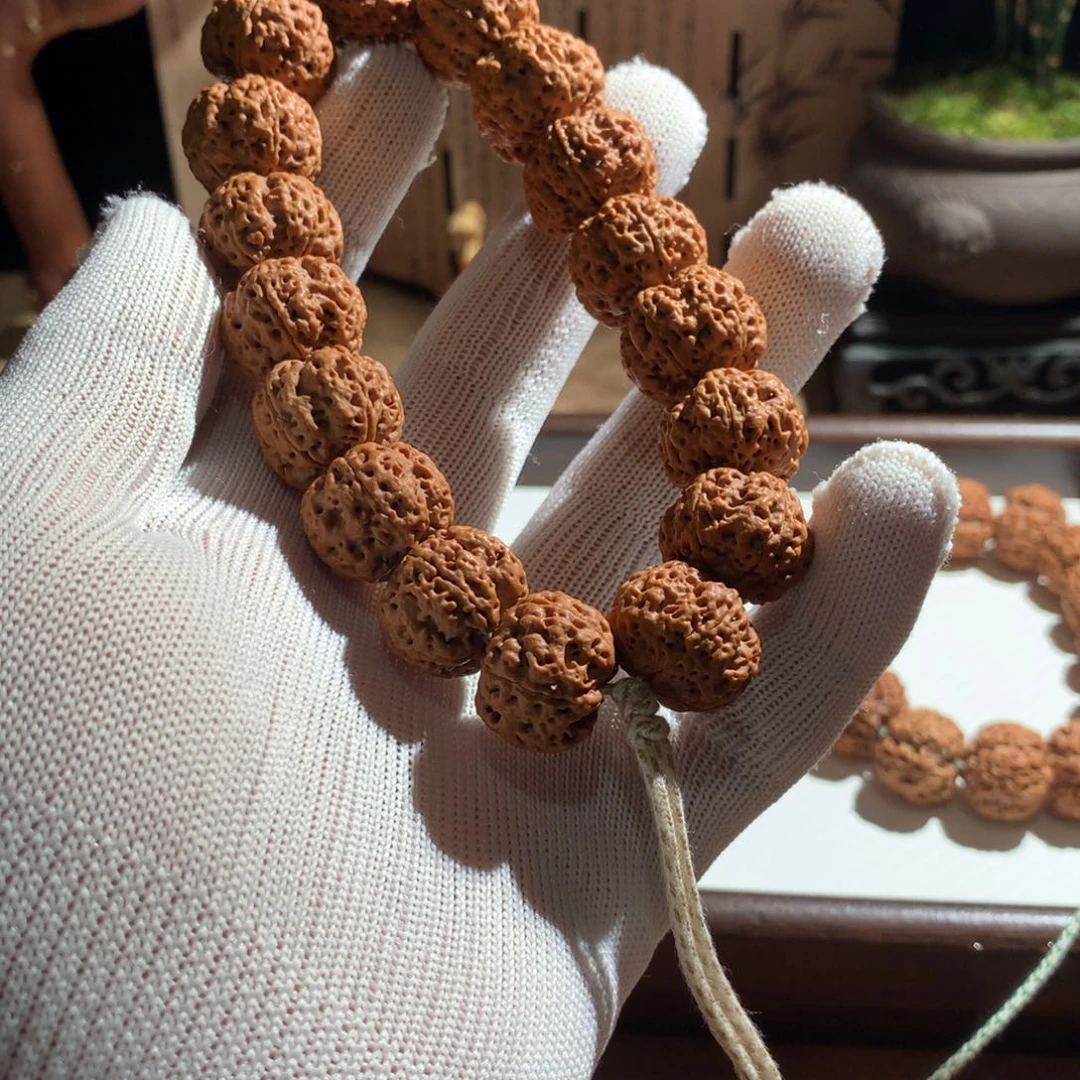 泓***枭金刚菩提吊坠古龙定制20