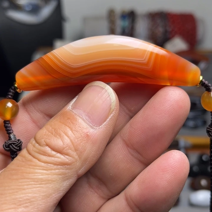 玛瑙/玉髓吊坠(不含链)未镶嵌