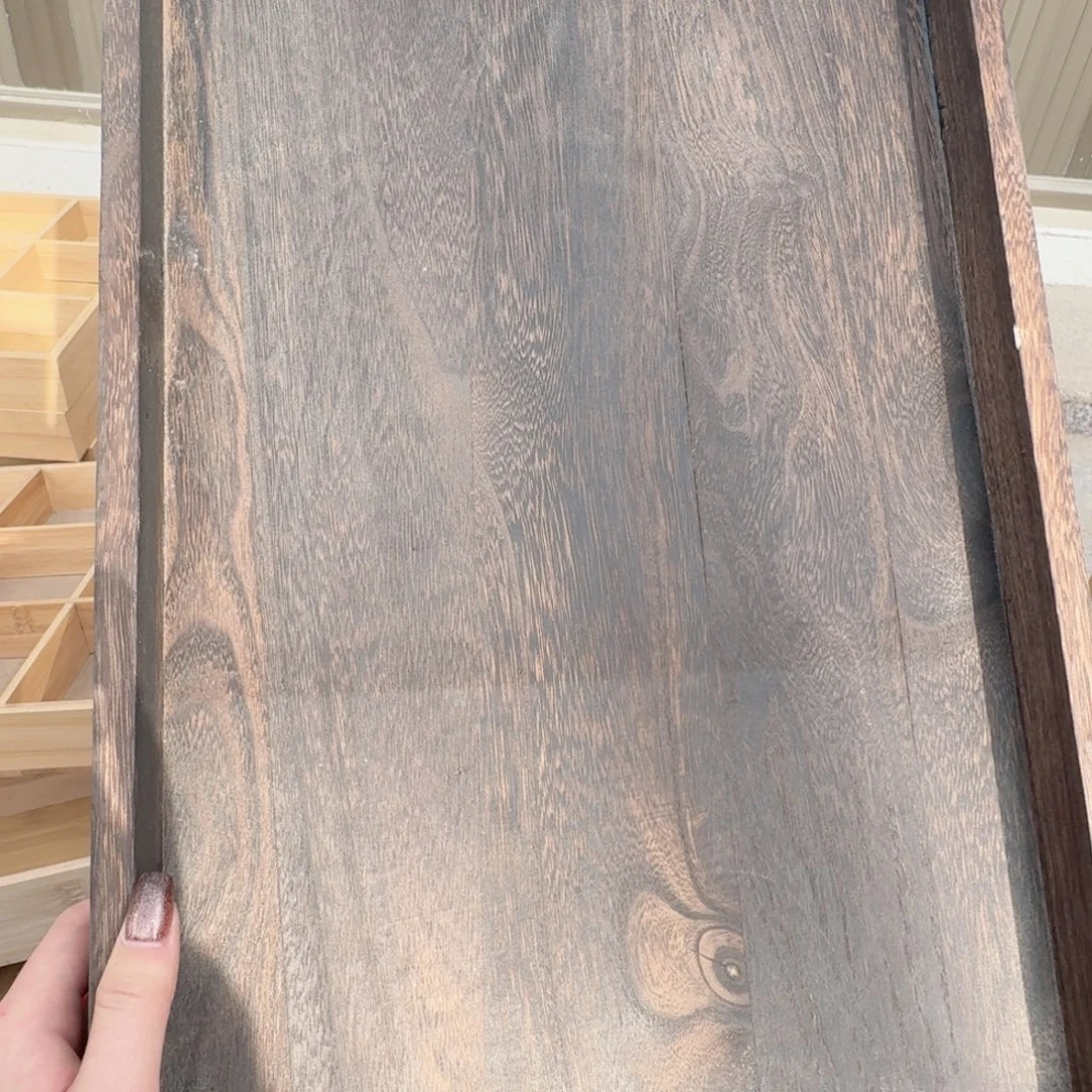 桐木大托盘微瑕自拍下不退不换？