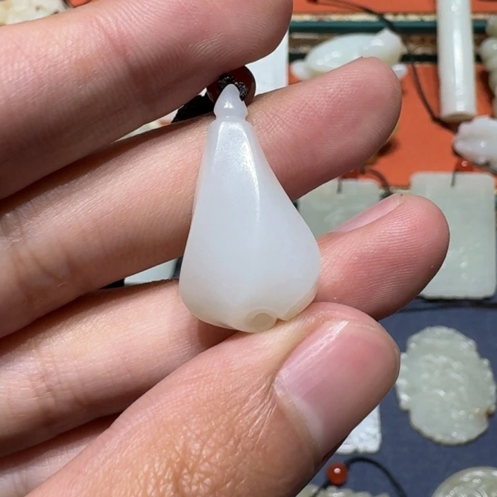 和田玉颈饰未镶嵌唐****厂