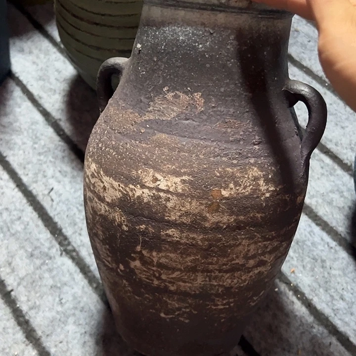 粗陶盆默认打孔高28口11