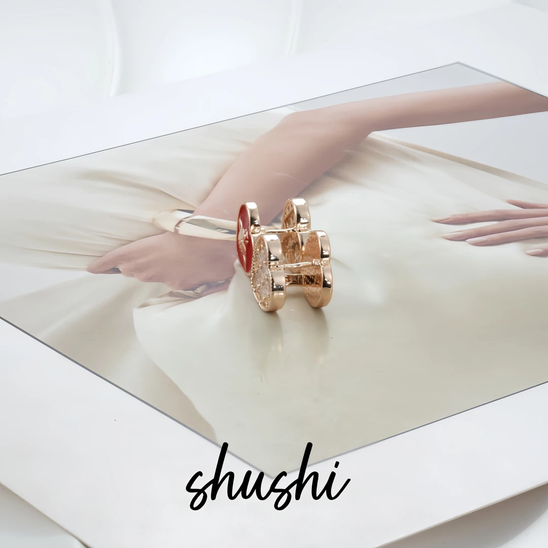 铜合金仿水晶耳饰 耳环8962