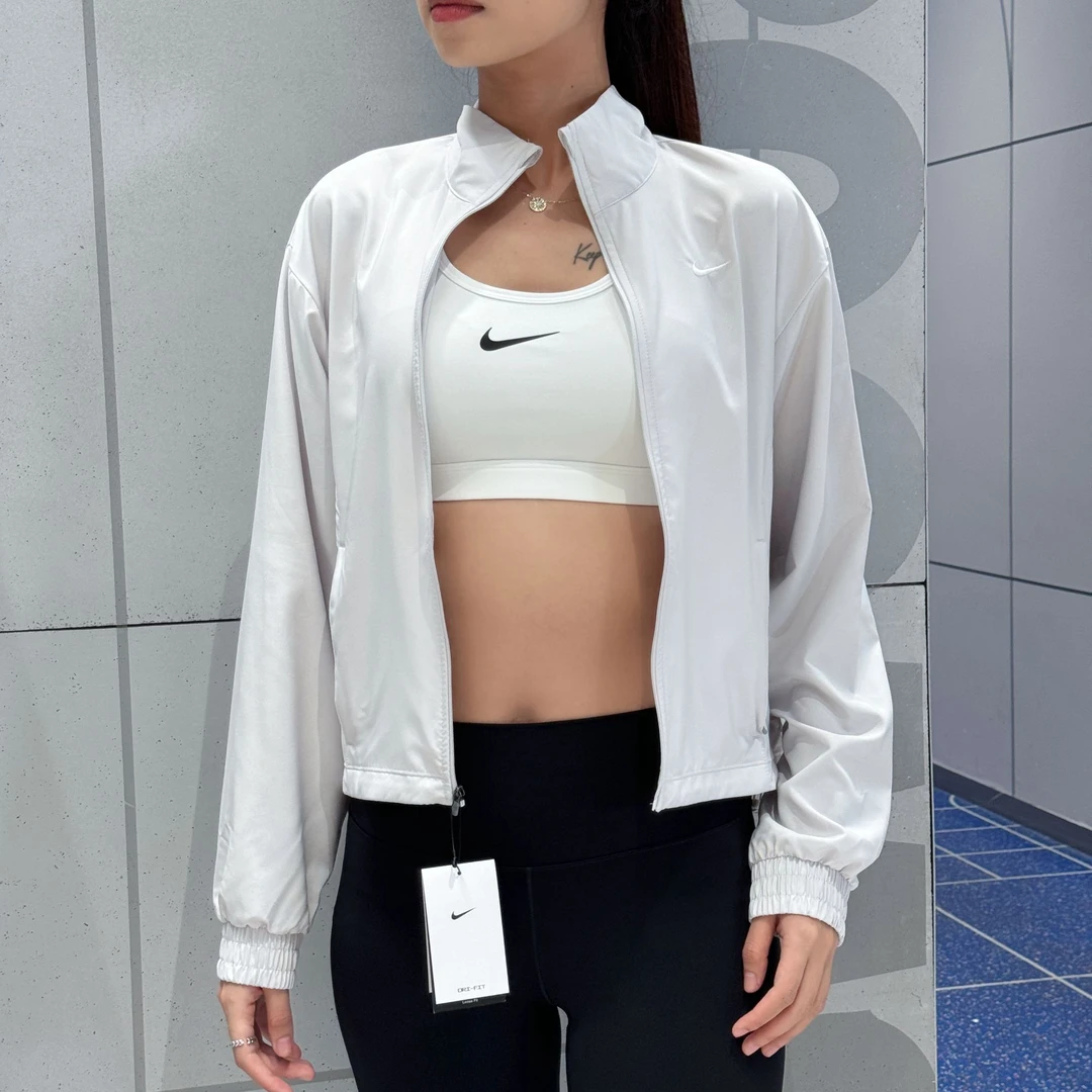 【耐克专属】nike耐克女子 W NK ONE DF JACKET I2SP夹克HQ3368-078