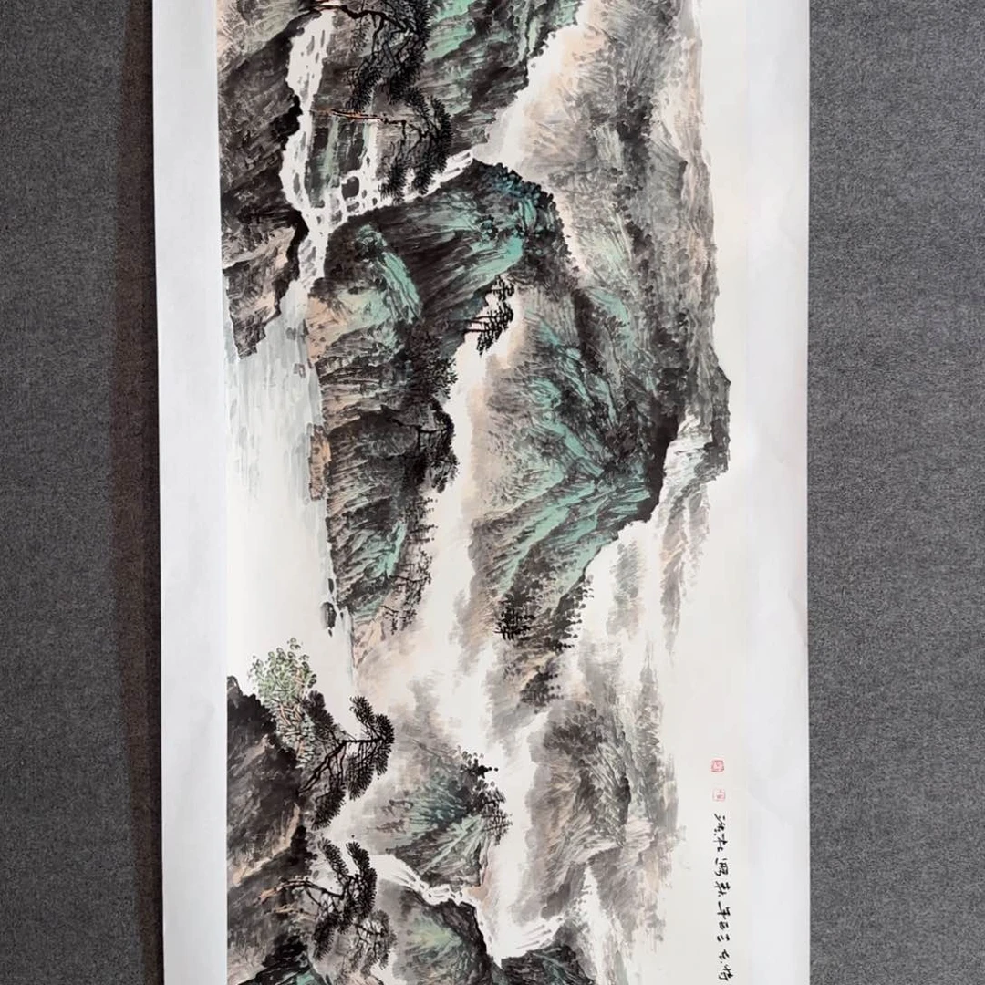国画zz杜浩老师手绘作品