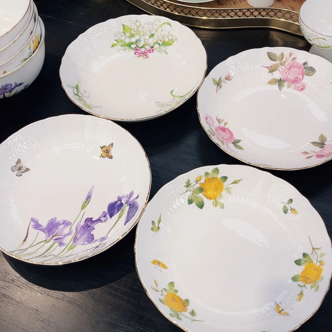 骨瓷8寸汤盘//////