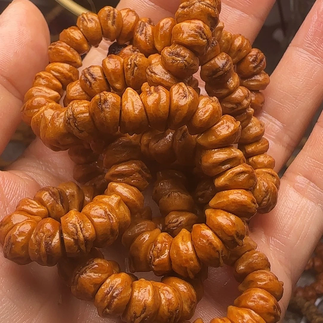 柏香籽/百香籽手串山*扶老奶奶过马路