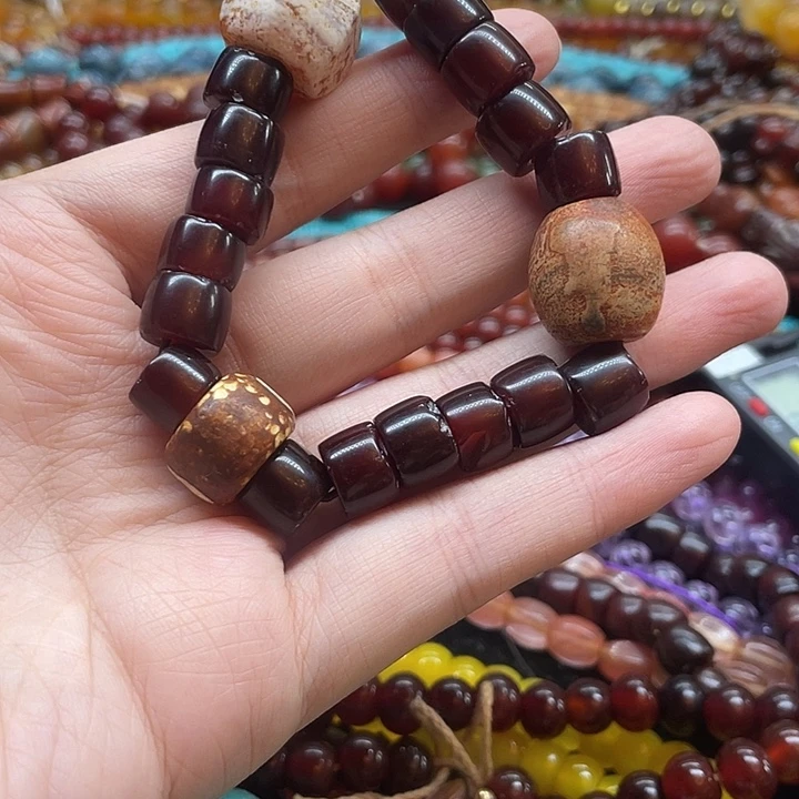 玛瑙/玉髓未镶嵌项链手链喜欢就好