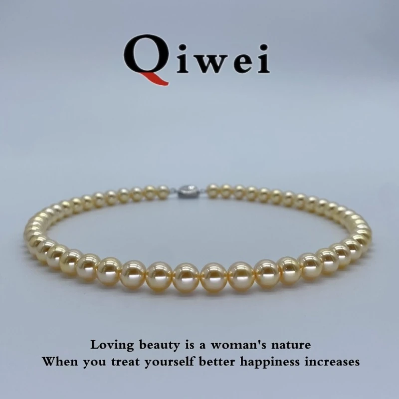 吊坠925银 【掌柜专属】A042 [浓金色10mm串链] 镜面极强光  简约