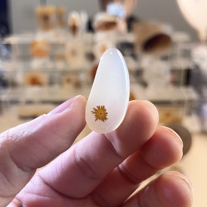 玛瑙/玉髓未镶嵌吊坠(不含链)