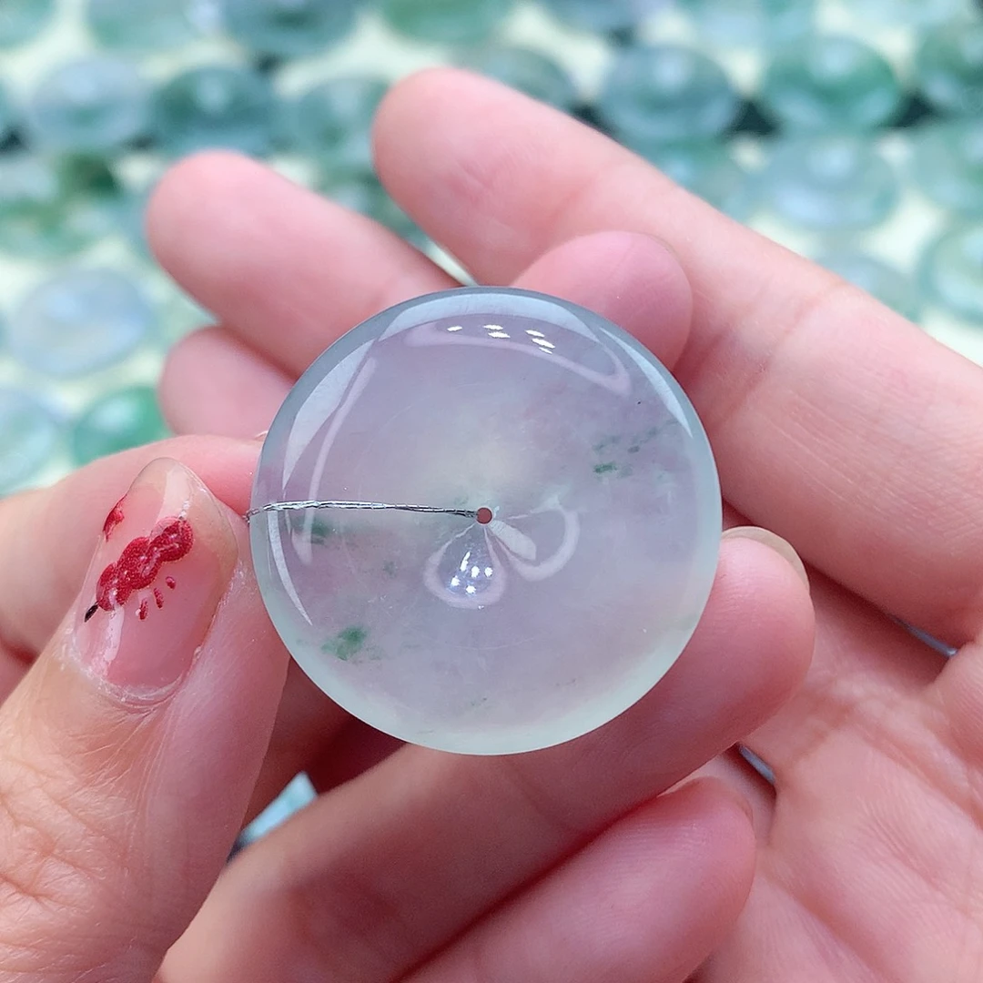 翡翠颈饰未镶嵌80尺寸27.8/6