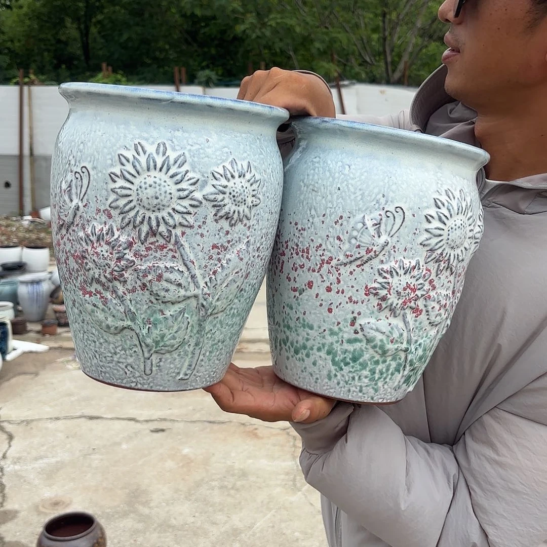 太阳花两个口径19高度25