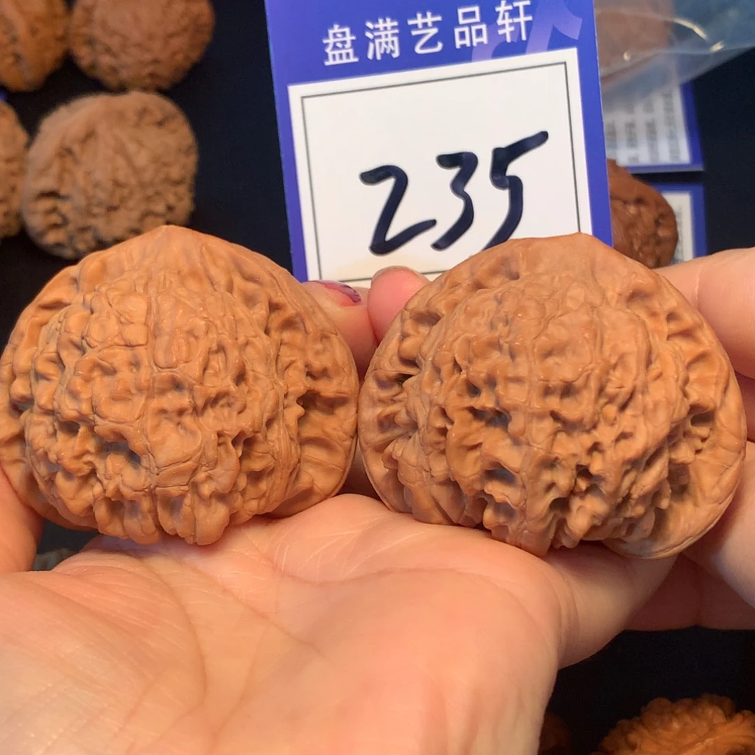 文玩核桃把件235官帽5.4