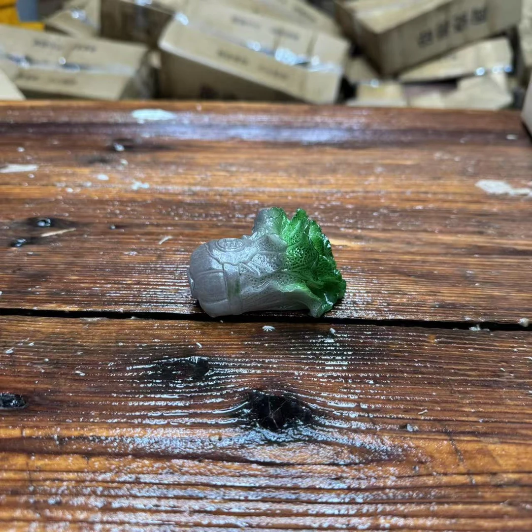 【闪购商品】白菜变色茶宠茶具摆件